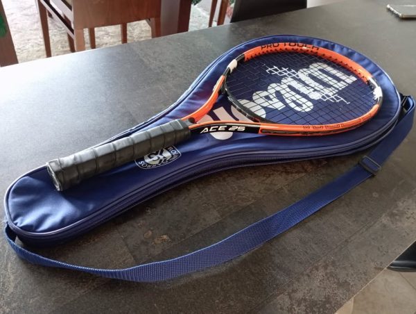 Ρακέτα tennis Pro Touch ACE 25 JR  και θήκη Wilson Roland Garros