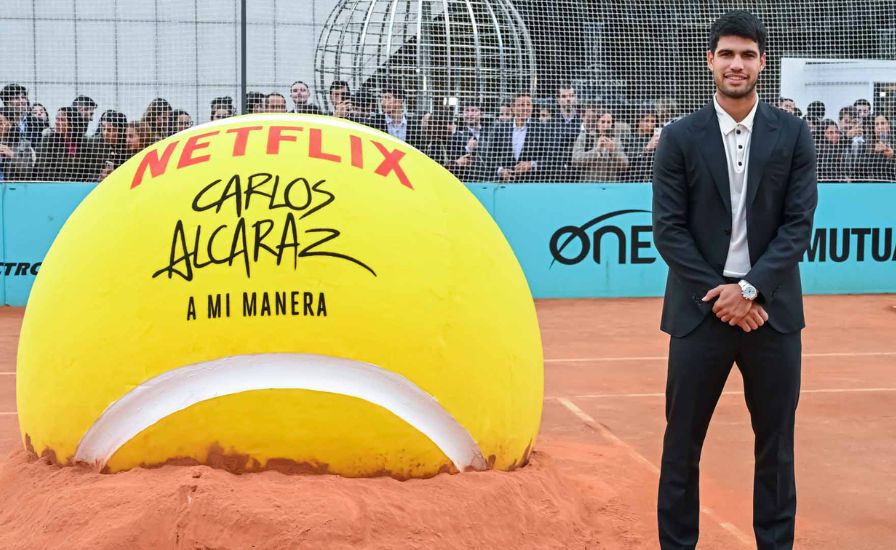 Carlos Alcaraz tennis documentary on Netflix