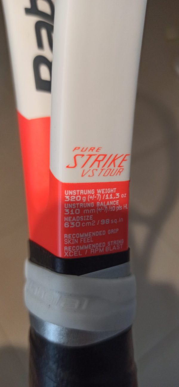 Babolat pure strike vs tour 320gr 16x20 - Image 3