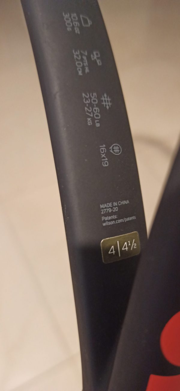 Wilson Burn CV 100 16/19 grip 4 - Image 2