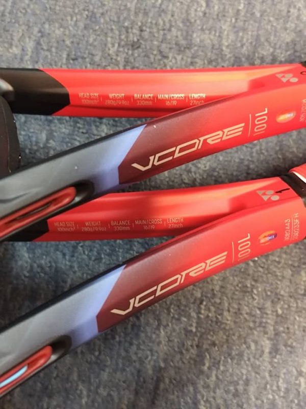 Yonex Vcore100L 285gr. X2+ thermobag yonex - Image 3