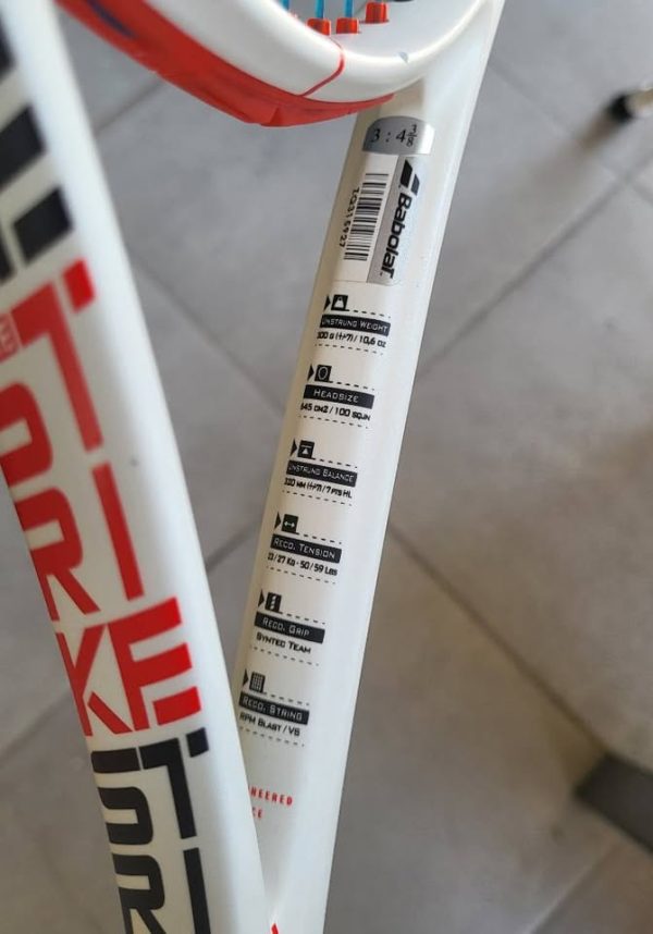 Babolat pure strike 100, 300gr - Image 4