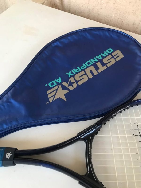 Ρακέτα τέννις ESTUSA GRANDPRIX AD.FIBERGLASS MATRIX MID PLUS αχρησιμοποίητη - Image 7