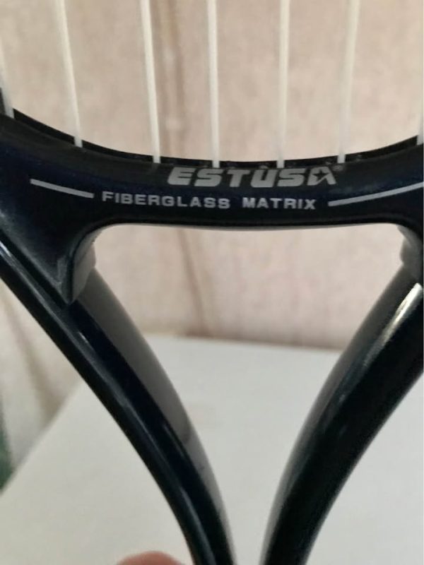 Ρακέτα τέννις ESTUSA GRANDPRIX AD.FIBERGLASS MATRIX MID PLUS αχρησιμοποίητη - Image 3