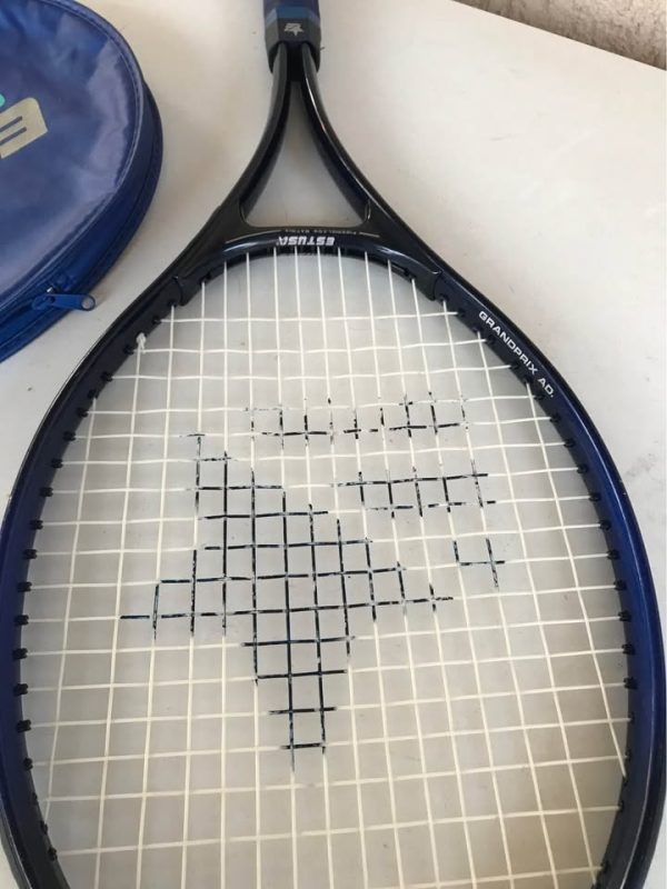 Ρακέτα τέννις ESTUSA GRANDPRIX AD.FIBERGLASS MATRIX MID PLUS αχρησιμοποίητη - Image 6