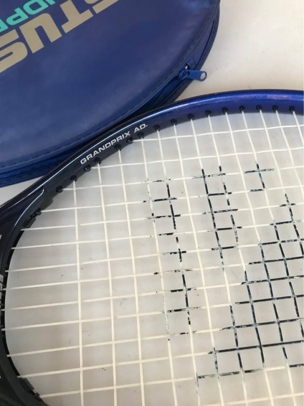 Ρακέτα τέννις ESTUSA GRANDPRIX AD.FIBERGLASS MATRIX MID PLUS αχρησιμοποίητη - Image 9