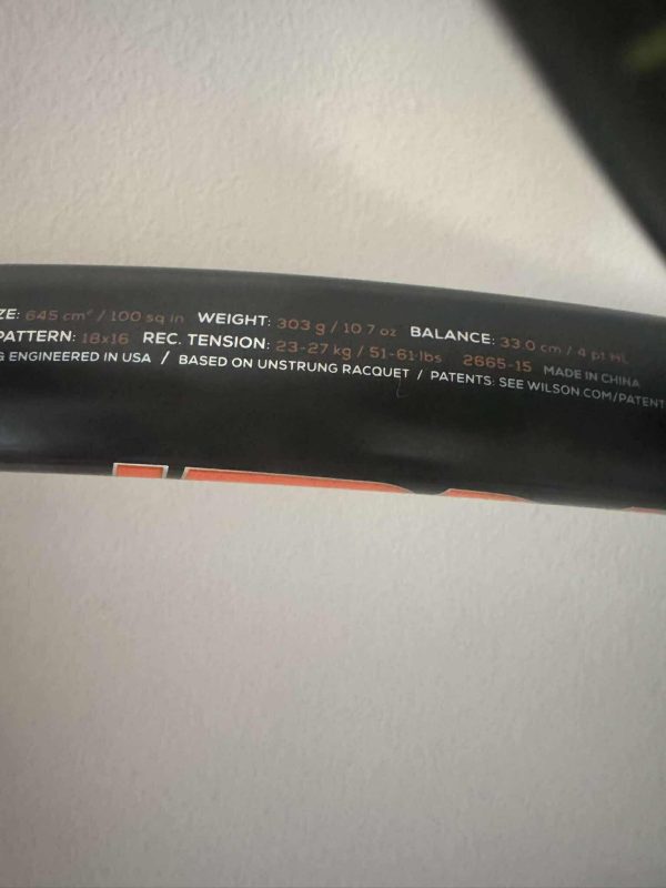 Wilson Burn 100S 303gr, 3