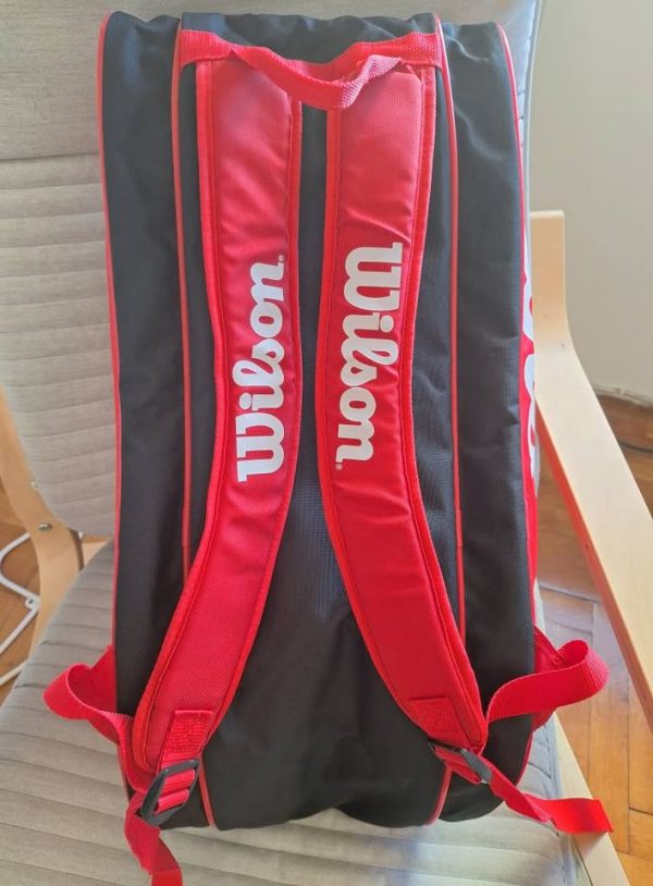 Wilson Rak Pak padel bag- red - Image 3