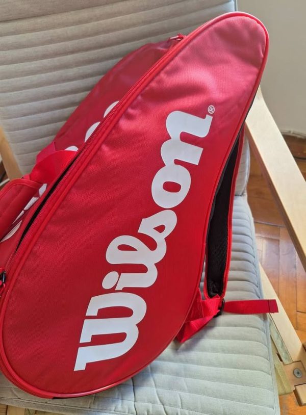 Wilson Rak Pak padel bag- red - Image 2