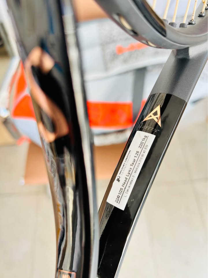 Head Speed MP 500 Novak Djokovic Limited Edition Grey / Black 2023 - 300gr - Image 6