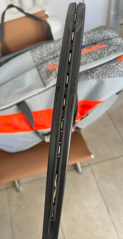 Head Speed MP 500 Novak Djokovic Limited Edition Grey / Black 2023 - 300gr - Image 3