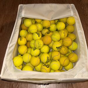 120 used tennis balls