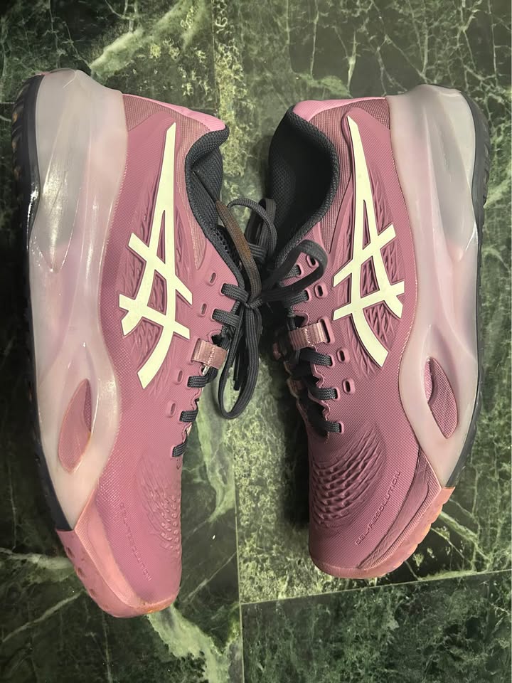 Γυναικεία Παπούτσια Τέννις Λιλά - ASICS GEL-RESOLUTION X - Νο38 - Image 3