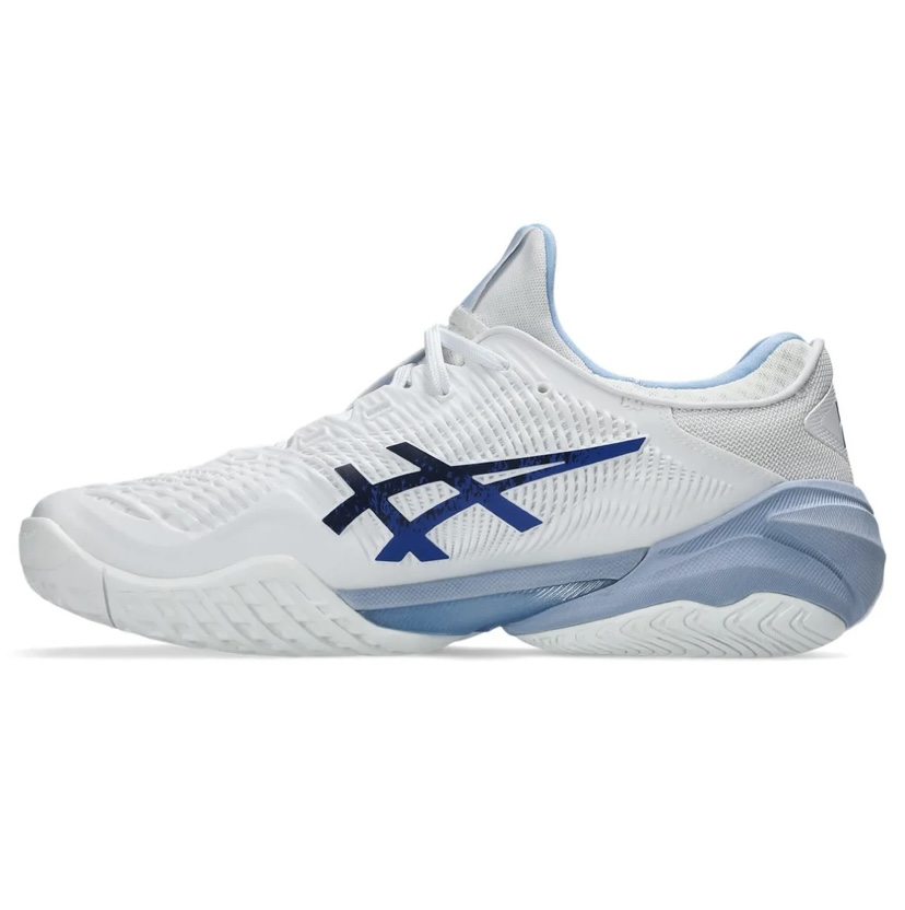 Asics Court FF 3 Novak - white/tuna blue-all court - Image 3