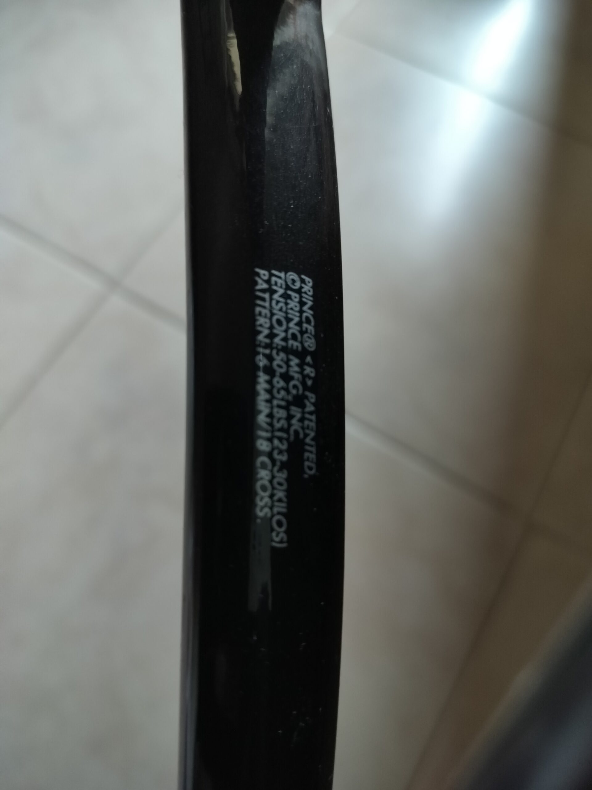 Prince CTS Synergy 28 Mid Plus Ρακέτα + 4 μπαλάκια προπόνησης - Image 2