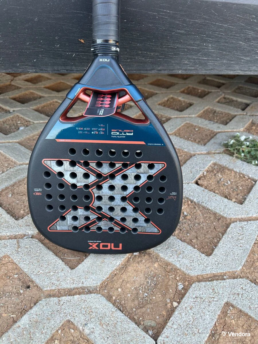 NOX AT10 Genius Attack 18K Alum ρακέτα padel από Agustin Tapia 2025 - Image 3