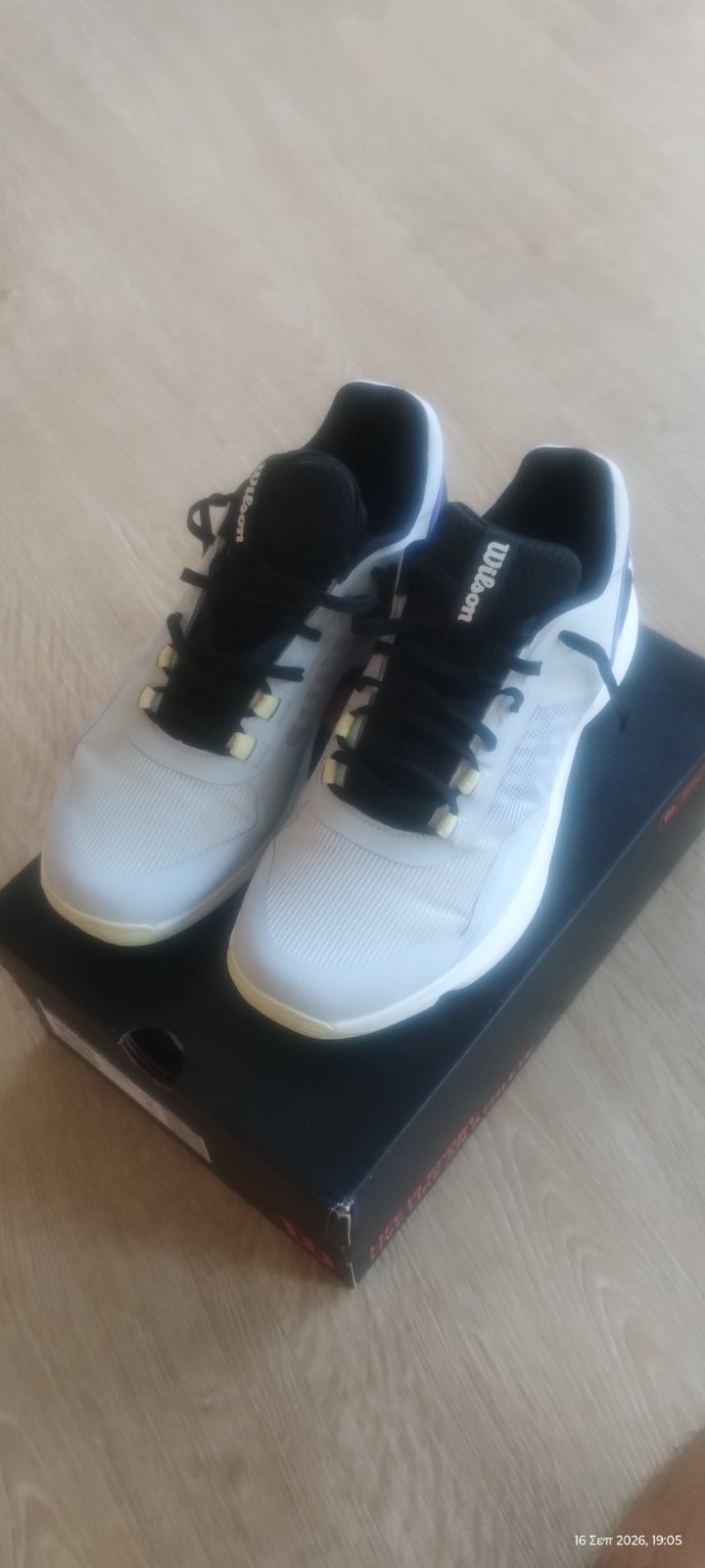 Wilson Hurakn Pro V2 Padel Shoes – Φορεμένα 2 φορές (Με απόδειξη αγοράς) - Image 4