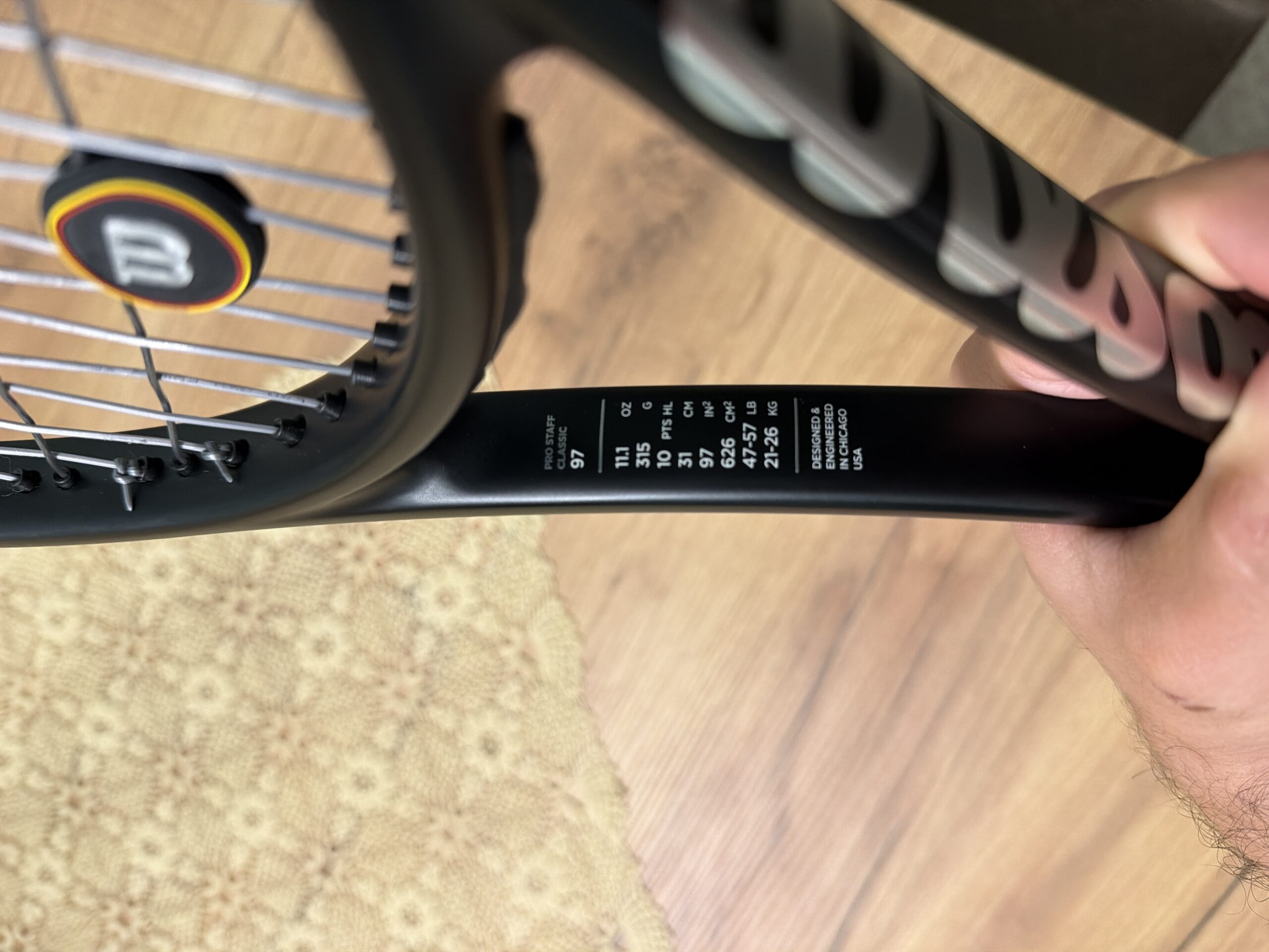 Wilson Pro Staff 97 Classic 2026 315g - Image 2