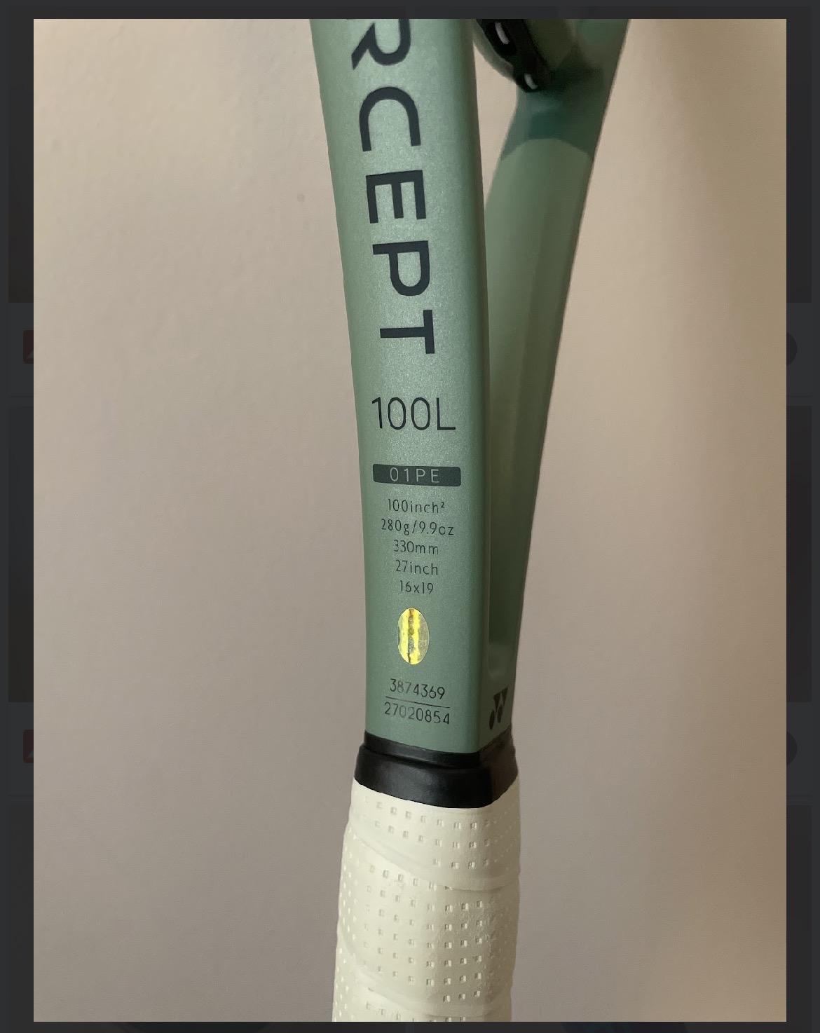 Yonex Percept 100L (L3) - Image 2